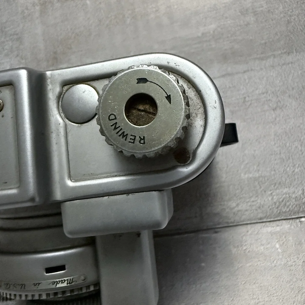 Vintage Kodak 35 Rangefinder Camera w/ Anastar‎ 50mm f/3.5 Lens Untested AS IS